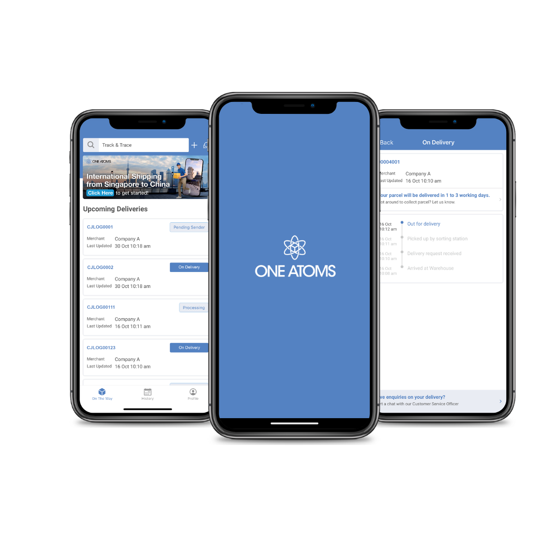 ONE ATOMS Mobile App